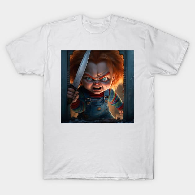 Chucky Baby Boy T-Shirt by The Art Syndicate 